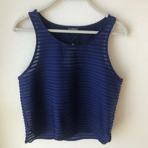 Express | Dark Blue Top